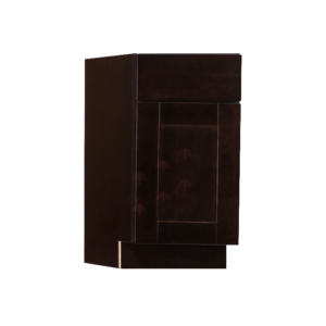 Essex Expresso Shaker Base Angle Cabinet Left W12" H34.5" D24"