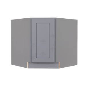 Newport Gray Shaker Base Diagonal Cabinet