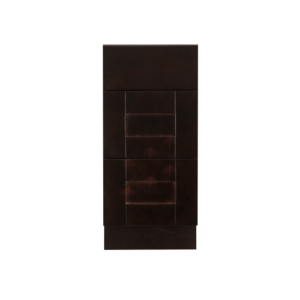 Essex Expresso Shaker Vanity Draw Base Cabinet with 3 Drawers