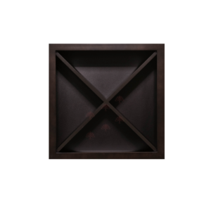 Essex Expresso Shaker Wall Wine Rack X Cabinet