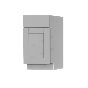 Essex Gray Shaker Base Angle Cabinet Right