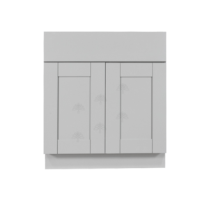 Essex Gray Shaker Vanity Sink Base Cabinet