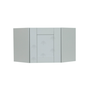 Essex Gray Shaker Wall Diagonal Corner Cabinet