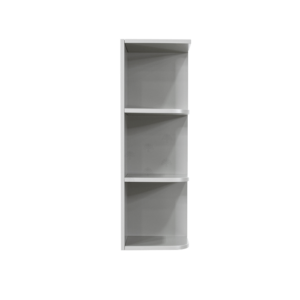 Essex Gray Shaker Wall Open End Shelf