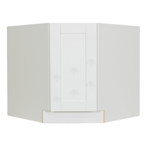 Essex White Shaker Cabinet Base Diagonal Cabinet