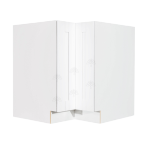 Essex White Shaker Base Lazy Susan Cabinet