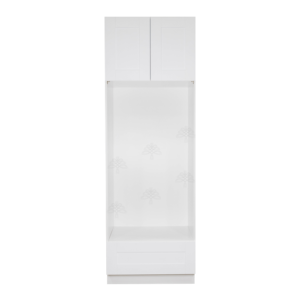 Essex White Shaker Double Oven Cabinet