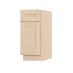 Newport Greige Finish Shaker Base Angle Cabinet Right