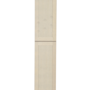 Newport Greige Finish Shaker Pantry Cabinet