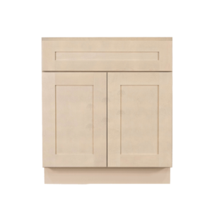 Newport Greige Finish Shaker Sink Base Cabinet