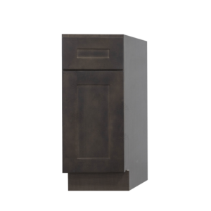 Newport Charcoal Finish Shaker Base Angle Cabinet Right