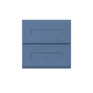 Newport Blue Shaker Cabinet Counter Top Drawer