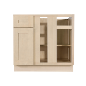 Newport Greige Finish Shaker Base Blind Cabinet