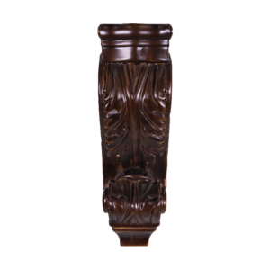 Essex Expresso Shaker Cabinet Corbel Leaf Design Medium