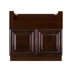 Hartford Espresso Raised Panel Farm Sink Base Cabinet