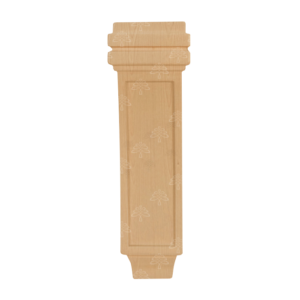 Newport Natural Wood Shaker Cabinet Corbel Flat Design Extra Large