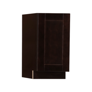 Essex Expresso Shaker Full Height Base Angle Cabinet Left