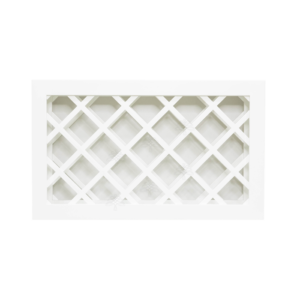 Essex White Shaker Wall Wine Rack Cabinet