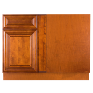 Stamford Warm Brown Raised Panel Cabinet Base Blind Cabinet