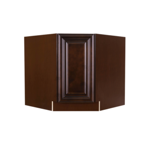 Hartford Espresso Raised Panel Cabinet Base Diagonal Cabinet