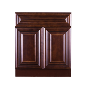 Hartford Espresso Raised Panel Sink Base Cabinet