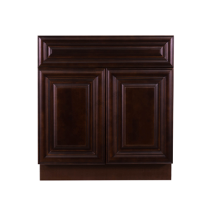 Hartford Espresso Raised Panel Vanity Sink Base Cabinet