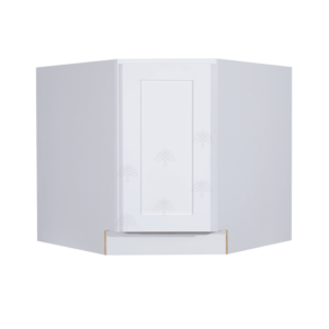 Newport White Shaker Base Diagonal Cabinet
