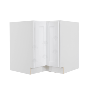Newport White Shaker Base Lazy Susan Cabinet